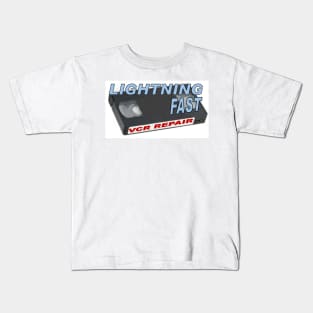 Lightning Fast VCR Repair Kids T-Shirt